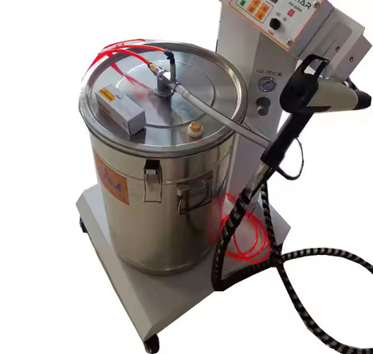Máquina de revestimento de pó eletrostático de 12 V para substrato de aço de rodas