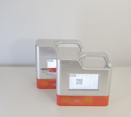 Máquina impressora a laser portátil 5W com ventilador para impressão no local marcador