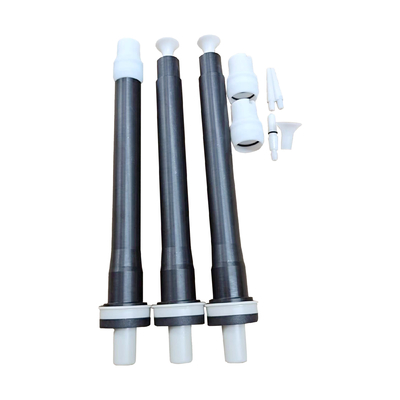 Kit de extensão de bico de e-pistola de elétrons completo reto de 250 mm