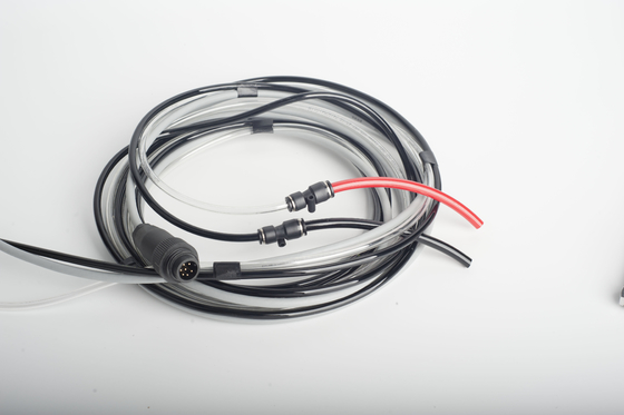 Comprimento do cabo eletrostático da capacidade 5m do copo da arma 150mm*90mm do revestimento do pó 100KV