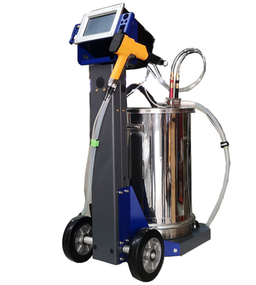 Máquina de revestimento por pó eletrostático de esmalte Arma de pulverização por pó eletrostática Excelente adesão