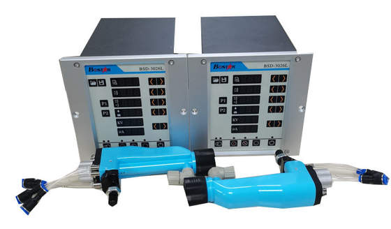 Pintura automática à base de água pistola de pulverização eletrostática BSD-3026 gerador eletrostático e conjunto de bomba de engrenagem