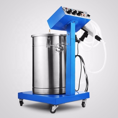 Pistola de pulverização industrial Máquina de revestimento de pó eletrostático inteligente para pulverização de metal de tinta