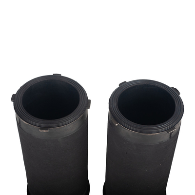 Ho DN80 Sleeve de válvula de pinça para bombear tinta em pó do ciclone para o hopper de pó