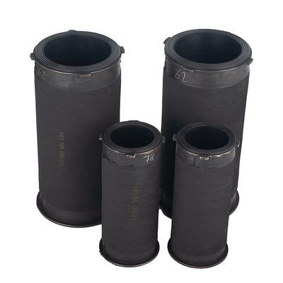 Ho DN80 Sleeve de válvula de pinça para bombear tinta em pó do ciclone para o hopper de pó
