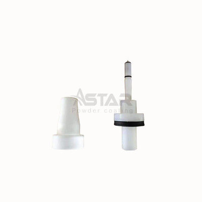 1008257 1008258 Bocal redondo NS09 Peças sobressalentes de revestimento em pó