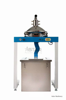 Máquina de peneira automática de pó de alta velocidade e grande potência