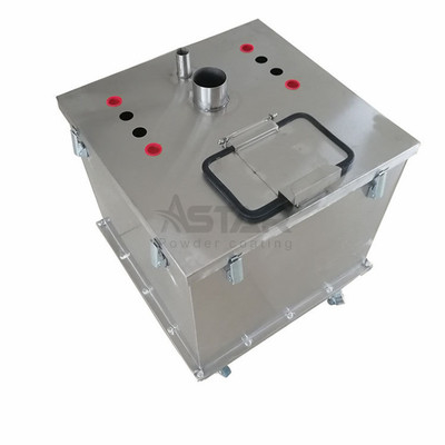 550x550mm Alta espessura Quadrada de revestimento em pó Hopper