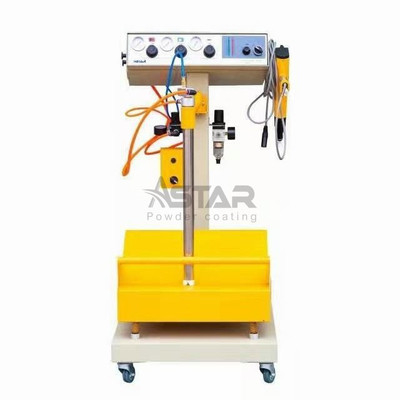 Máquina de revestimento manual de pó de vibração de mudança rápida de cor