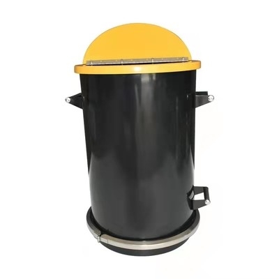 GEMA desmontável rodada fluidizante Hopper Soldadura sem costura