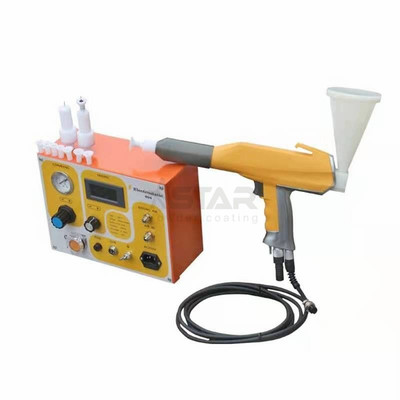 Máquina experimental de revestimento em pó portátil