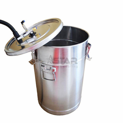 KCI Vulcanizada Powder Coating Hopper Grande capacidade