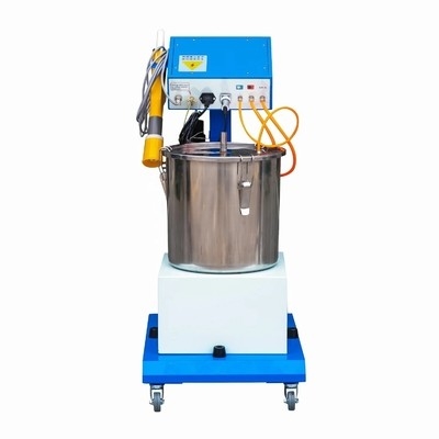 Máquina de flocking eletrostática manual de bom efeito Máquina de flocking fácil de tomar