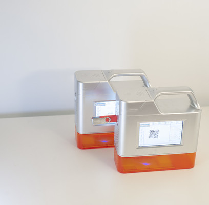 Máquina impressora a laser portátil 5W com ventilador para impressão no local marcador