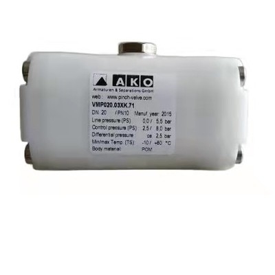 conexão interna manual antiferrugem da linha da válvula de pitada VMP020.03XK.71 de AKO DN20
