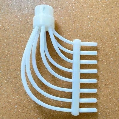 Tribo Gun Nozzle Powder Coating Peças sobressalentes Ângulo de 45 graus