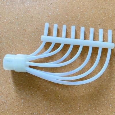 Tribo Gun Nozzle Powder Coating Peças sobressalentes Ângulo de 45 graus