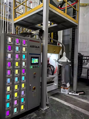 ASTAR Smart Control Master PLC Control Powder Coating Cabinet Equipamento de pintura de alta tecnologia