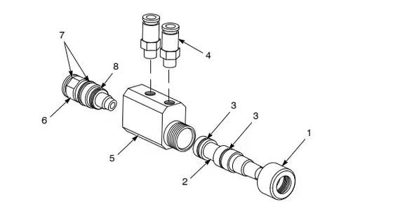 NON OEM 1066891 Inline Powder Pump for Powder Coading Machine Powder Feed Centers
