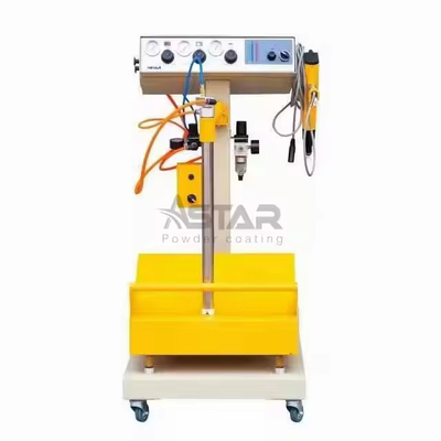 Máquina de Pintura a Pó AS801V Mudança Rápida de Cor com Vibração Manual Eletrostática Econômica OEM Personalizável