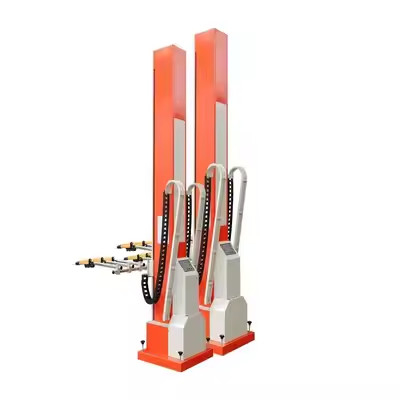 Linha de Equipamentos de Revestimento Eletrostático a Pó com Elevador Reciprocador de Altura Ajustável