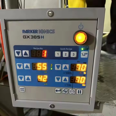 Máquina de revestimento em pó Parker Ionics GX8500 com armas GX385H e GX132 Equipamento de pintura de aço Componentes do núcleo do motor