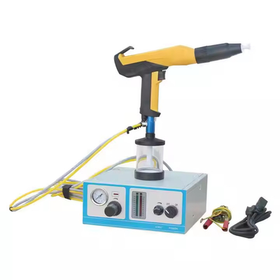 Máquinas de pulverização de laboratório Equipamento de plastificação de superfícies metálicas Arma de pulverização eletrostática