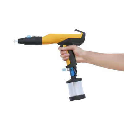 Máquinas de pulverização de laboratório Equipamento de plastificação de superfícies metálicas Arma de pulverização eletrostática