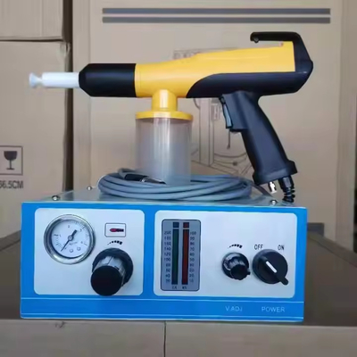 Máquinas de pulverização de laboratório Equipamento de plastificação de superfícies metálicas Arma de pulverização eletrostática
