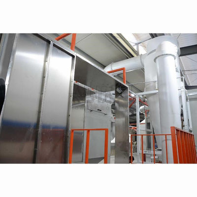 Prova automática eletrostática da recuperação da explosão da cabine de pulverizador do revestimento do pó