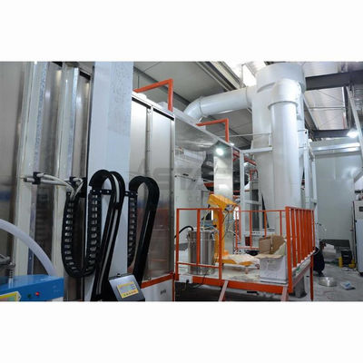 Prova automática eletrostática da recuperação da explosão da cabine de pulverizador do revestimento do pó