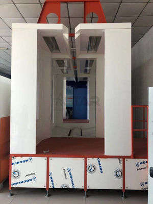 Cabine de pulverizador automática do revestimento do pó da circulação