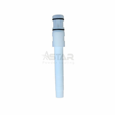 GEMA IG07 branco com anel-O preto PTFE Venturi pulveriza peças sobresselentes de revestimento