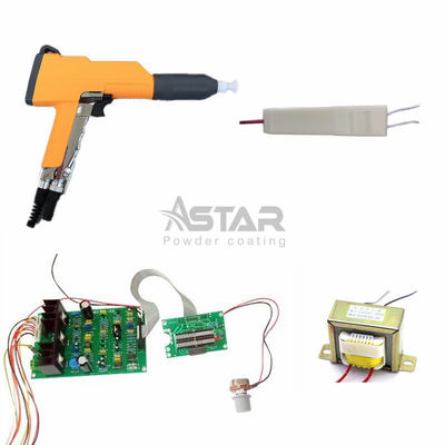 Conjunto completo manual da arma de pulverizador do revestimento do pó de EasySelect