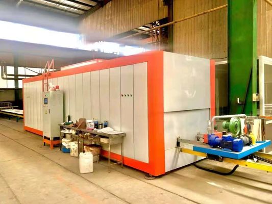Alumínio de madeira do equipamento 7.5KW de transferência do calor automático da grão
