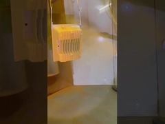 Operação de pulverização de pó-3